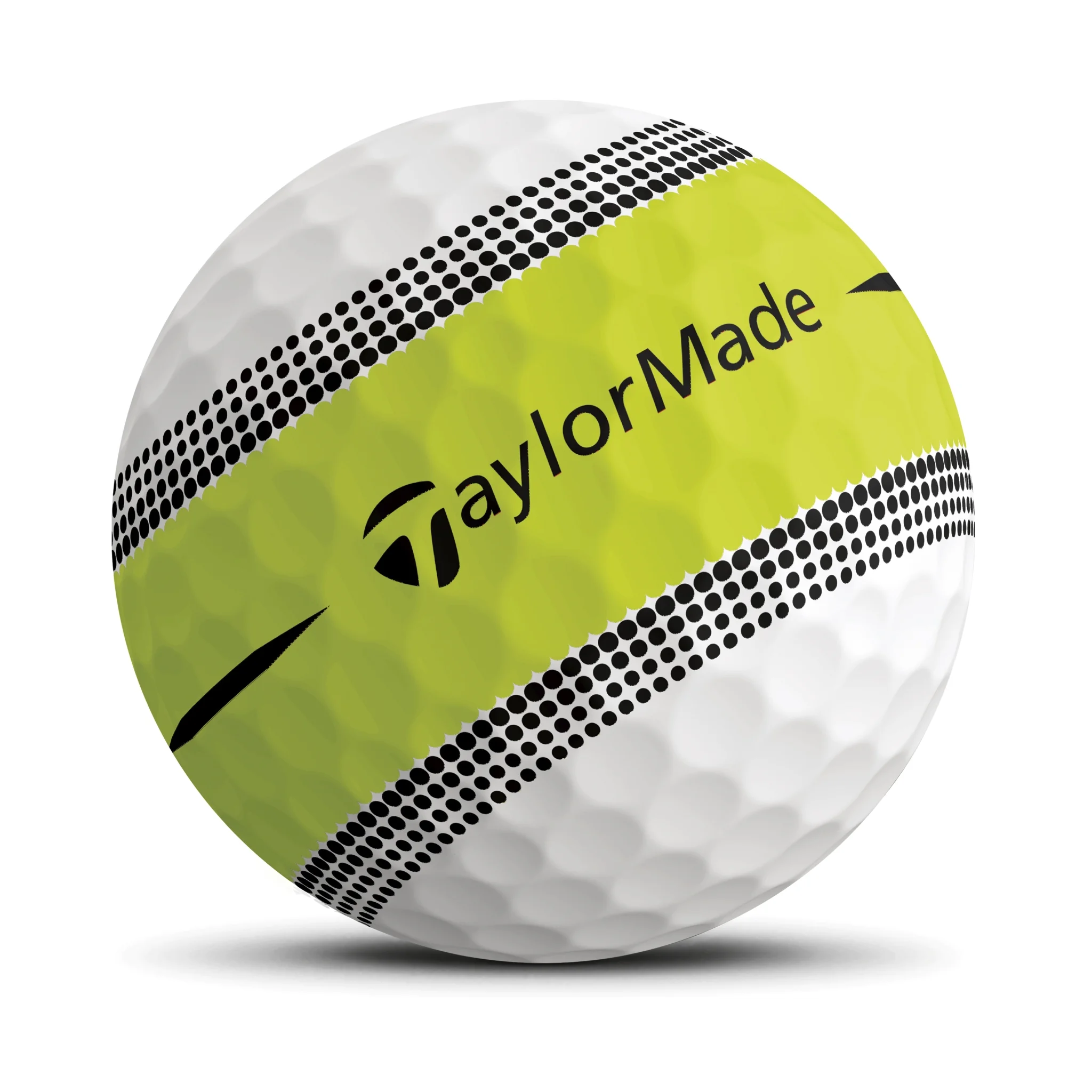 TaylorMade Tour Response Stripe Golf Balls, 12 Pack, White