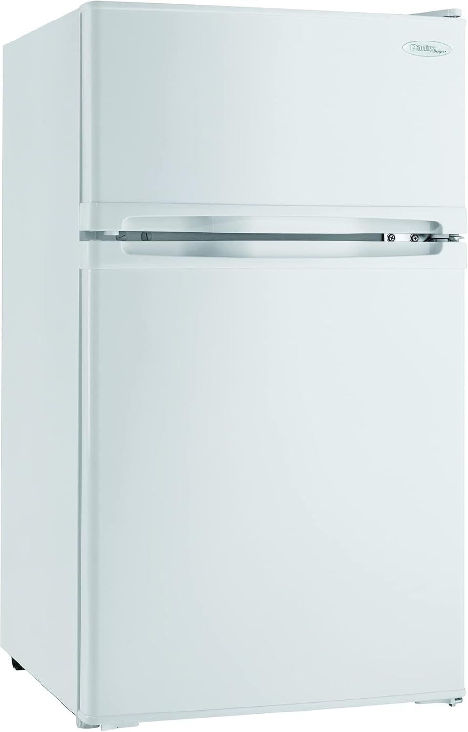 Danby Designer DCR031B1WDD 3.1 Cu.Ft. Compact Refrigerator with Freezer, E-Star Rated Mini Fridge for Bedroom, Living Room, Kitchen, or Office, White