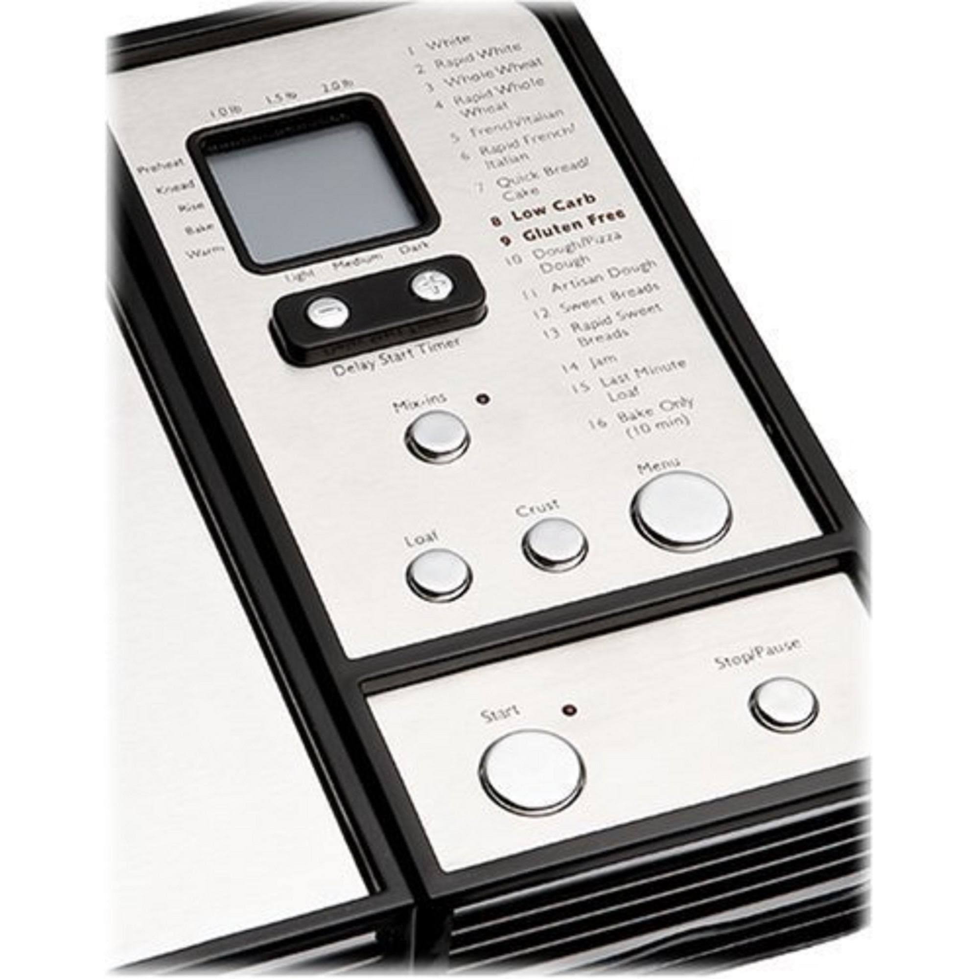 Cuisinart Cbk-200 2-lbs Convection Automatic Bread Maker with Book u0026 Accessories