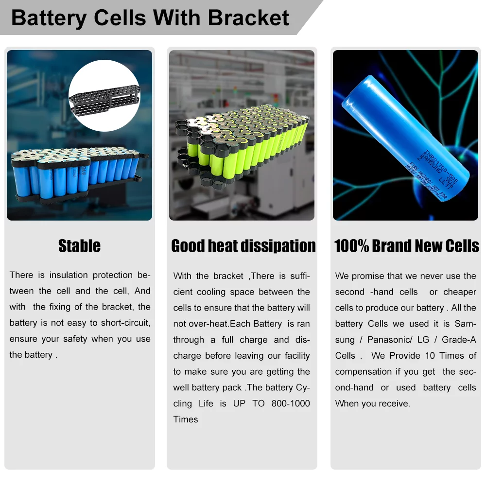 48V 13Ah Electric Bicycle Lithium Li-ion Hailong Battery