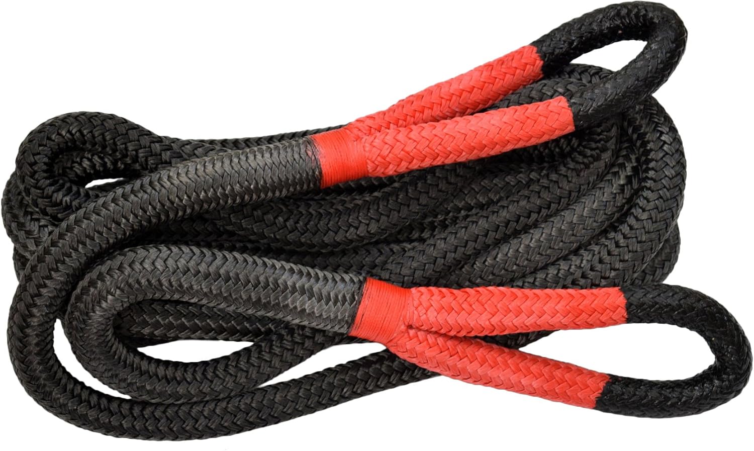 1" Dia Kinetic Energy Rope,Recovery Rope,Kinetic Rope Heavy Duty Vehicle Tow Strap Rope for Truck ATV UTV SUV (1"×20ft, Orange)