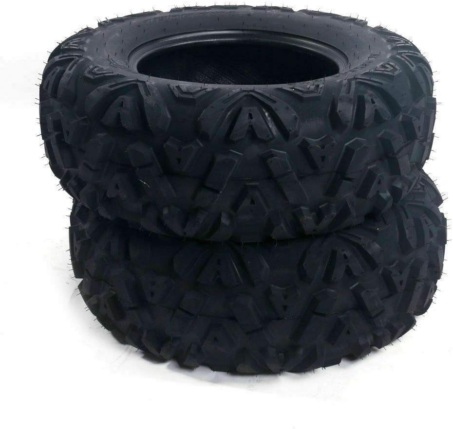 TRIBLE SIX Set of 2 ATV UTV Tires 27x9-12 279-12 12" All-Terrain Tubeless Sports 6PR Tires LRC