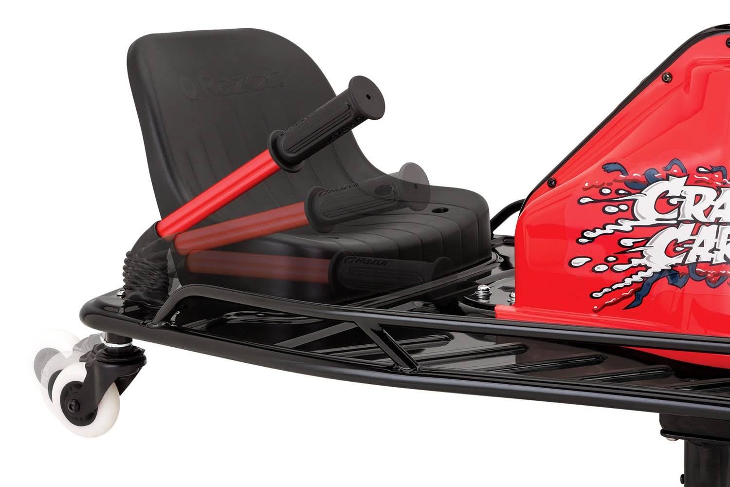 Razor Crazy Cart Electric 360 Spinning Drifting Kids Ride on Go Cart (2 Pack)