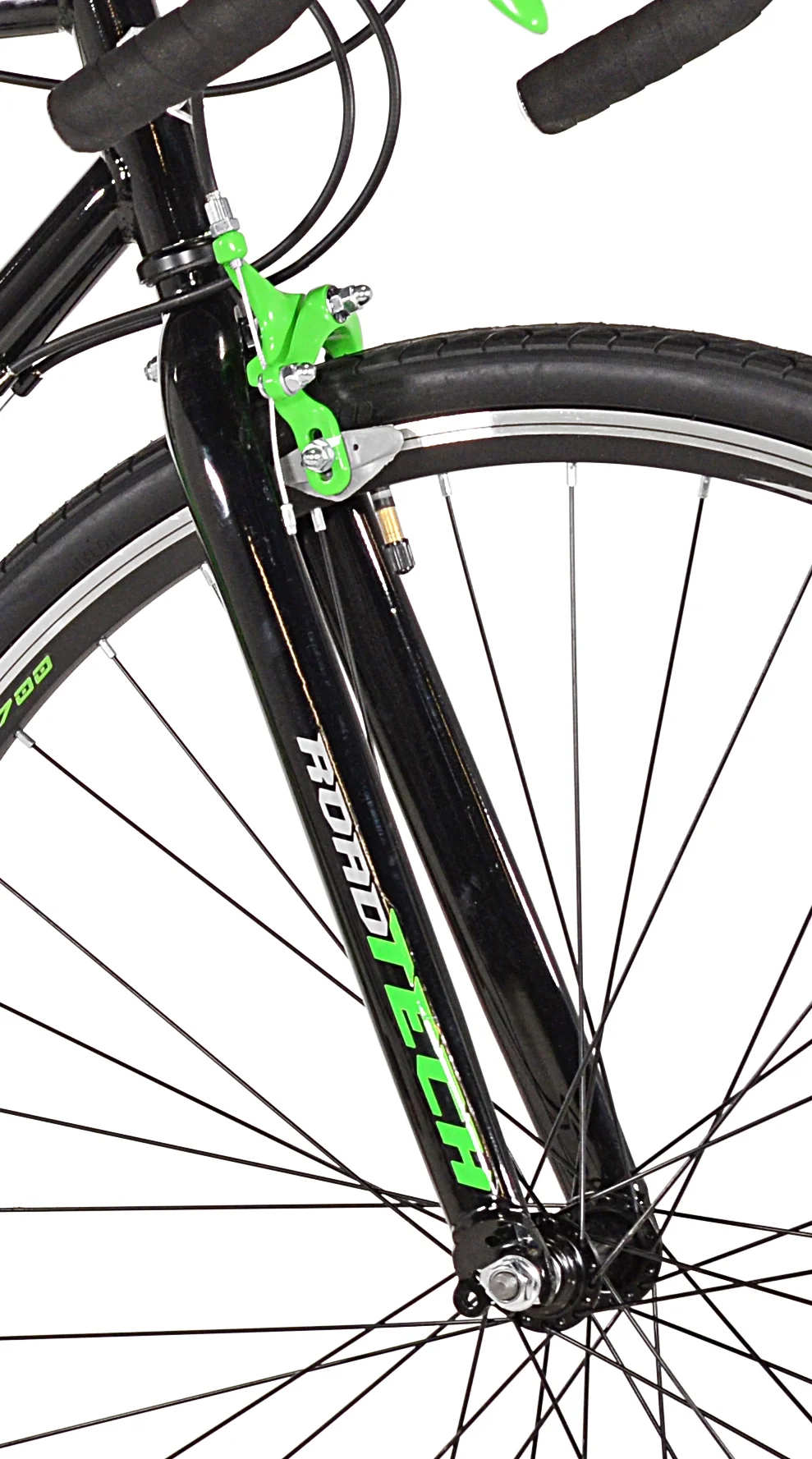 Kent 700c RoadTech Men's Bike, Black/Green