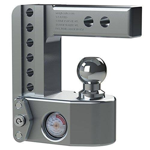 Weigh Safe Adjustable 10x22 Drop Ball Mount with 3x22 Shank and Hitch Pin - WS10-3-KA