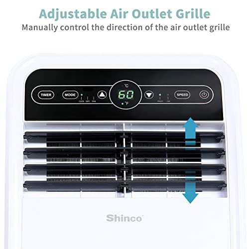 Shinco 8000/10000/12000 BTU Portable Air Conditioners