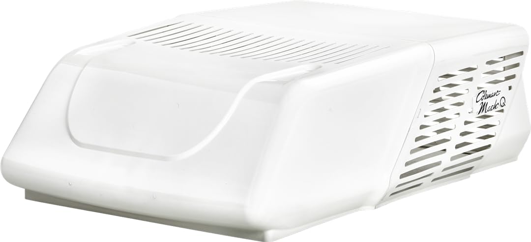 Coleman-Mach 48204-065 Mach 15 Plus, 15,000 BTU A/C, Polished White, Wood Skid
