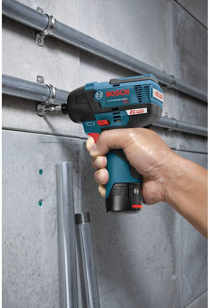 Bosch PS42N 12V Max Brushless Impact Driver (Bare Tool), Blue