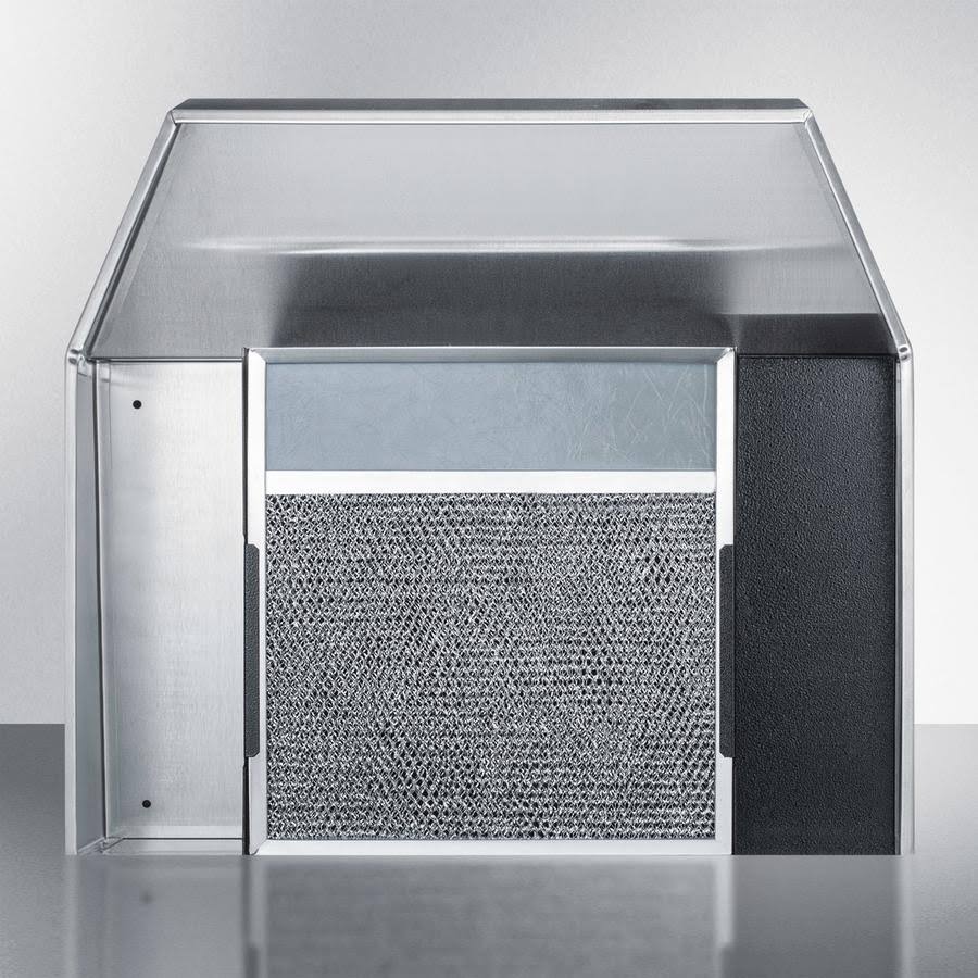 Summit 20x22 Stainless Steel Under Cabinet Convertible Range Hood-H1620PTCRDSS