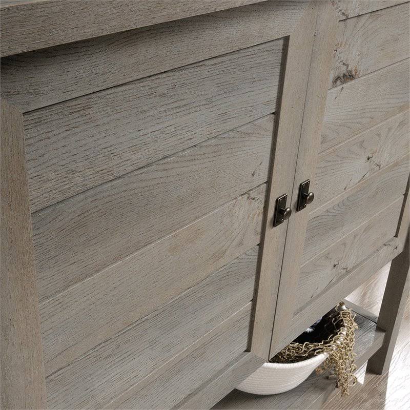 Sauder Cottage Road Console Table, Mystic Oak