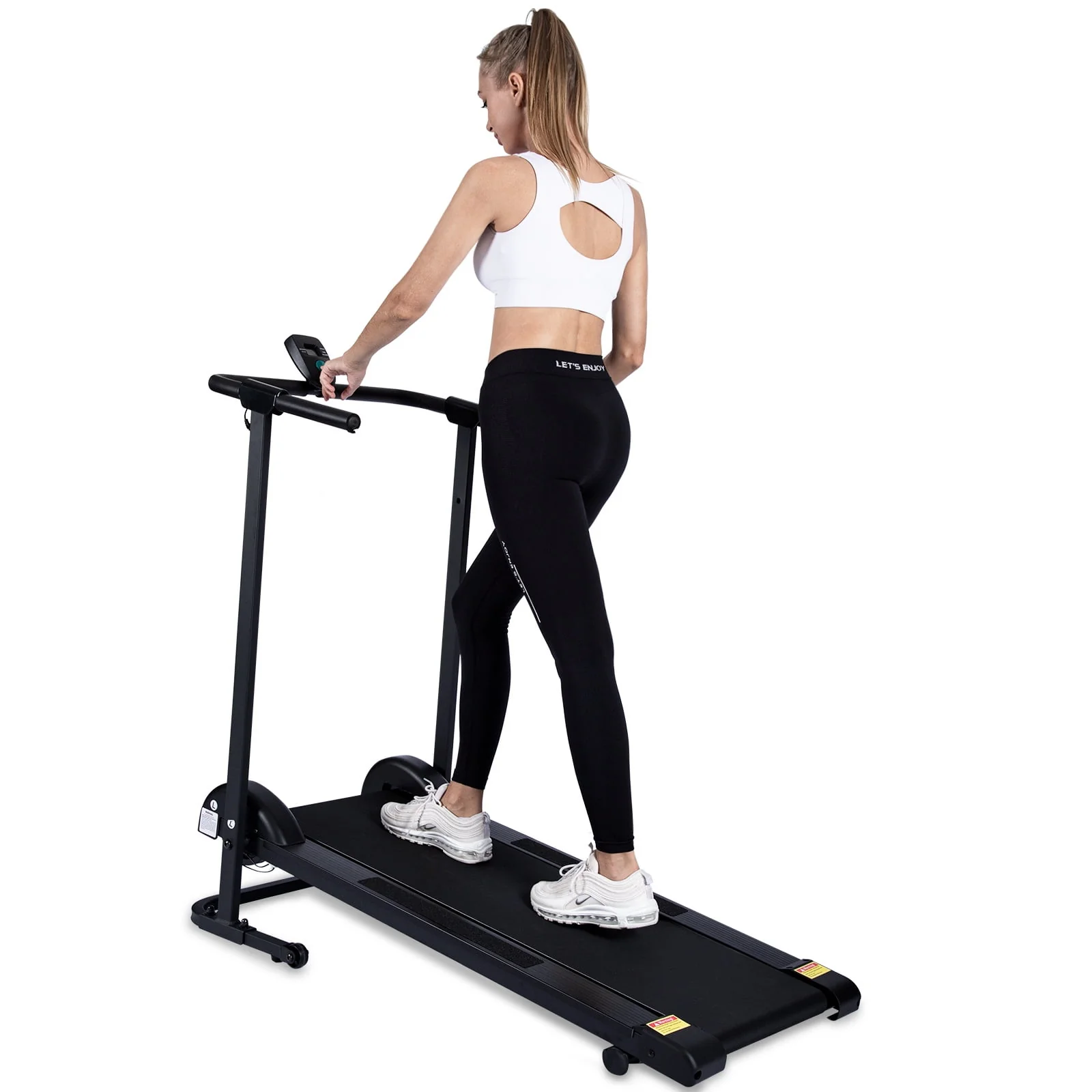 Manual Treadmill  Compact and Foldable for Apartment  Home Use Fitness Journey
