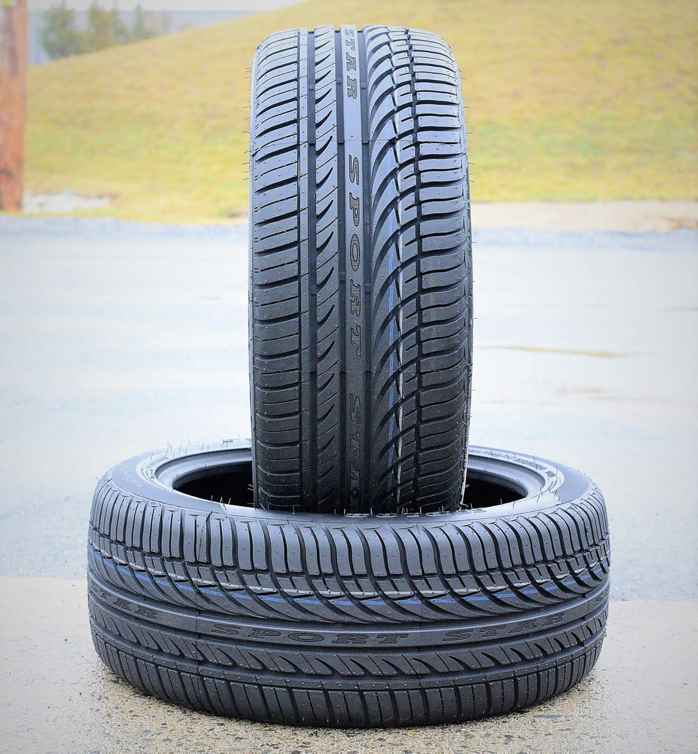 Set of 2 (TWO) Fullway HP108 All-Season High Performance Radial Tires-225/50R17 225/50ZR17 225/50/17 225/50-17 98W Load Range XL 4-Ply BSW Black Side Wall