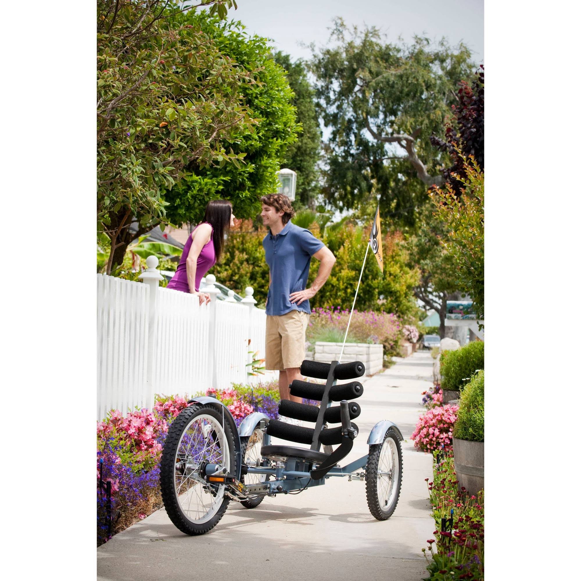 Mobo Adult Shift 20x22 Three Wheeled Cruiser - Blue
