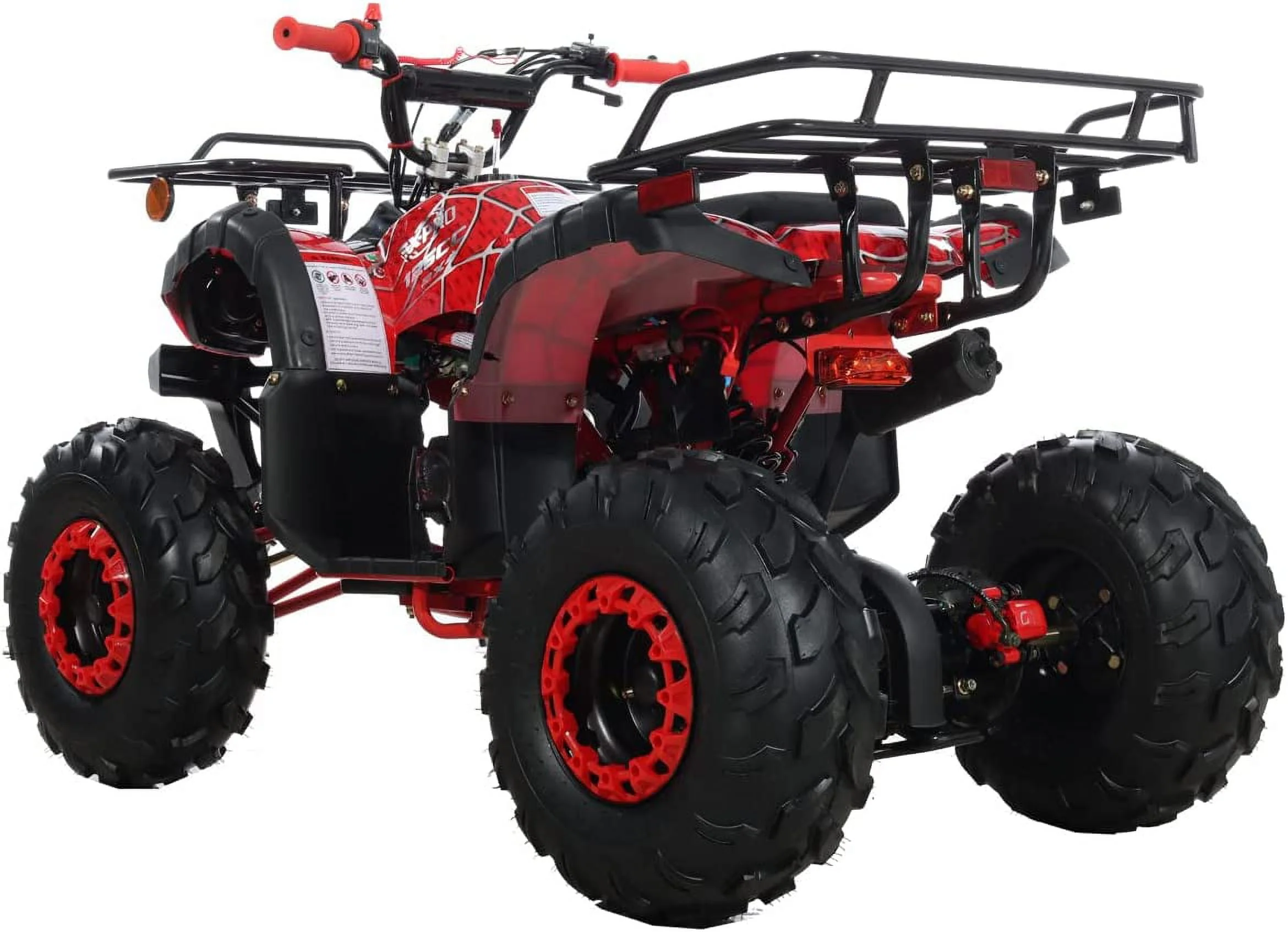 X-Pro Brand New 125cc Gas ATV, Automatic Transmission w/Reverse Remote Control Big 19/18 Tires