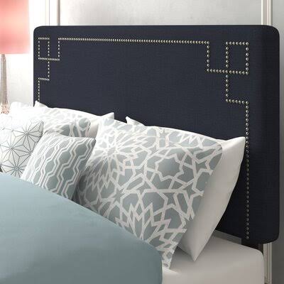 Mcardle Upholstered Panel Headboard Birch Lane Size: Twin, Upholstery Color: Conifer Green
