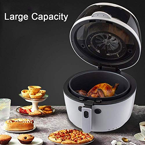 Oil-less Air Fryer, Large Electric Fryer Roaster Oil-less Hot Air Fryers 24 Hours Appointment Automatic Stir Commemoration Day