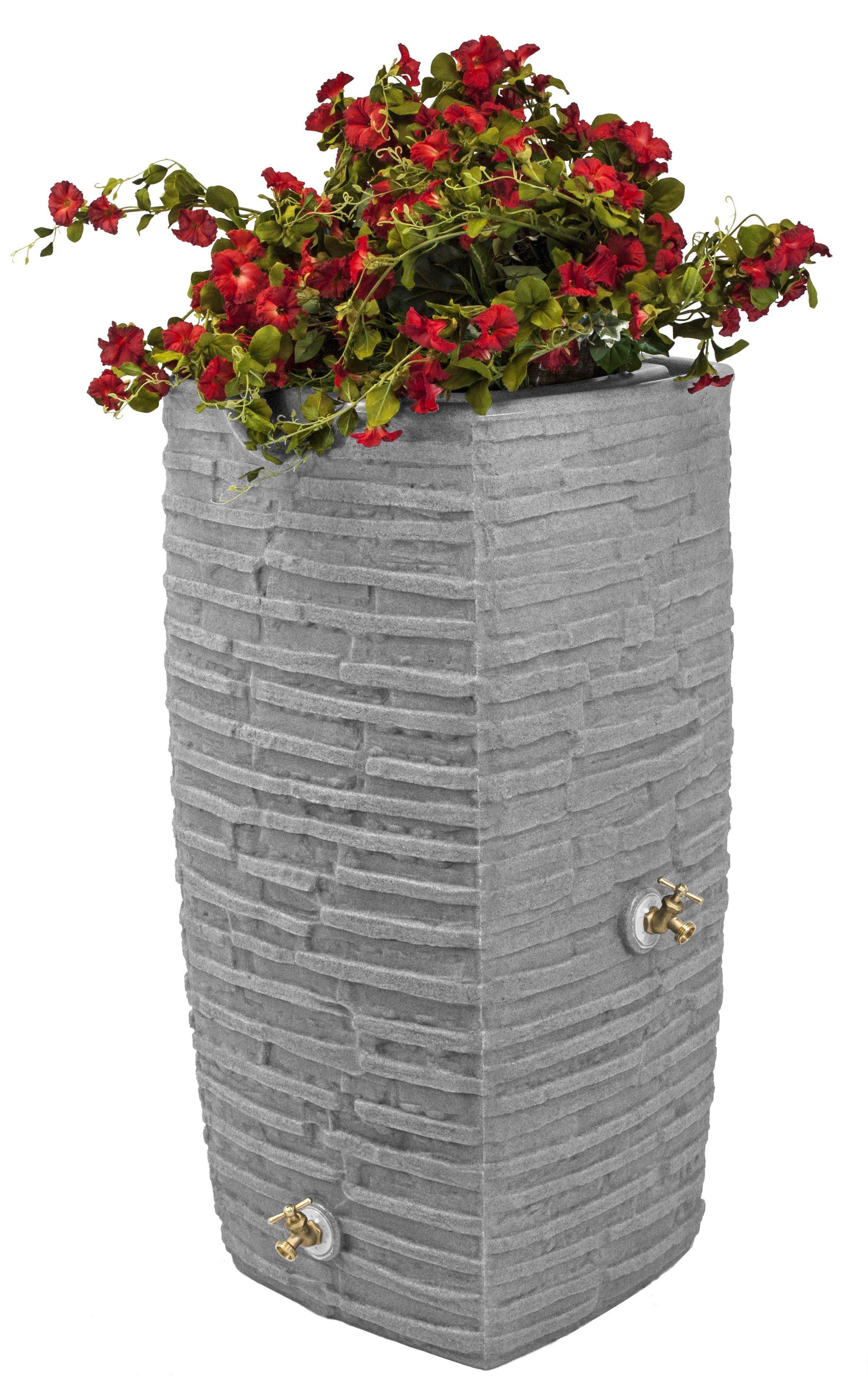 Good Ideas | Impressions Riverwalk 50 Gallon Rain Saver Light Granite