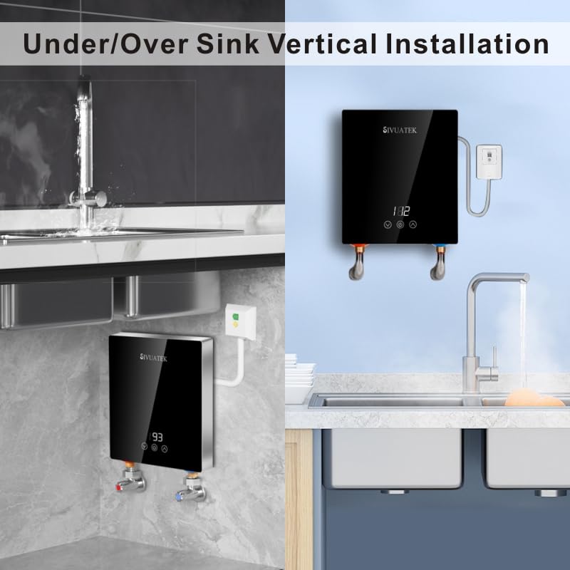 Electric Tankless Water Heater on Demand Point of Use Water Heater M1