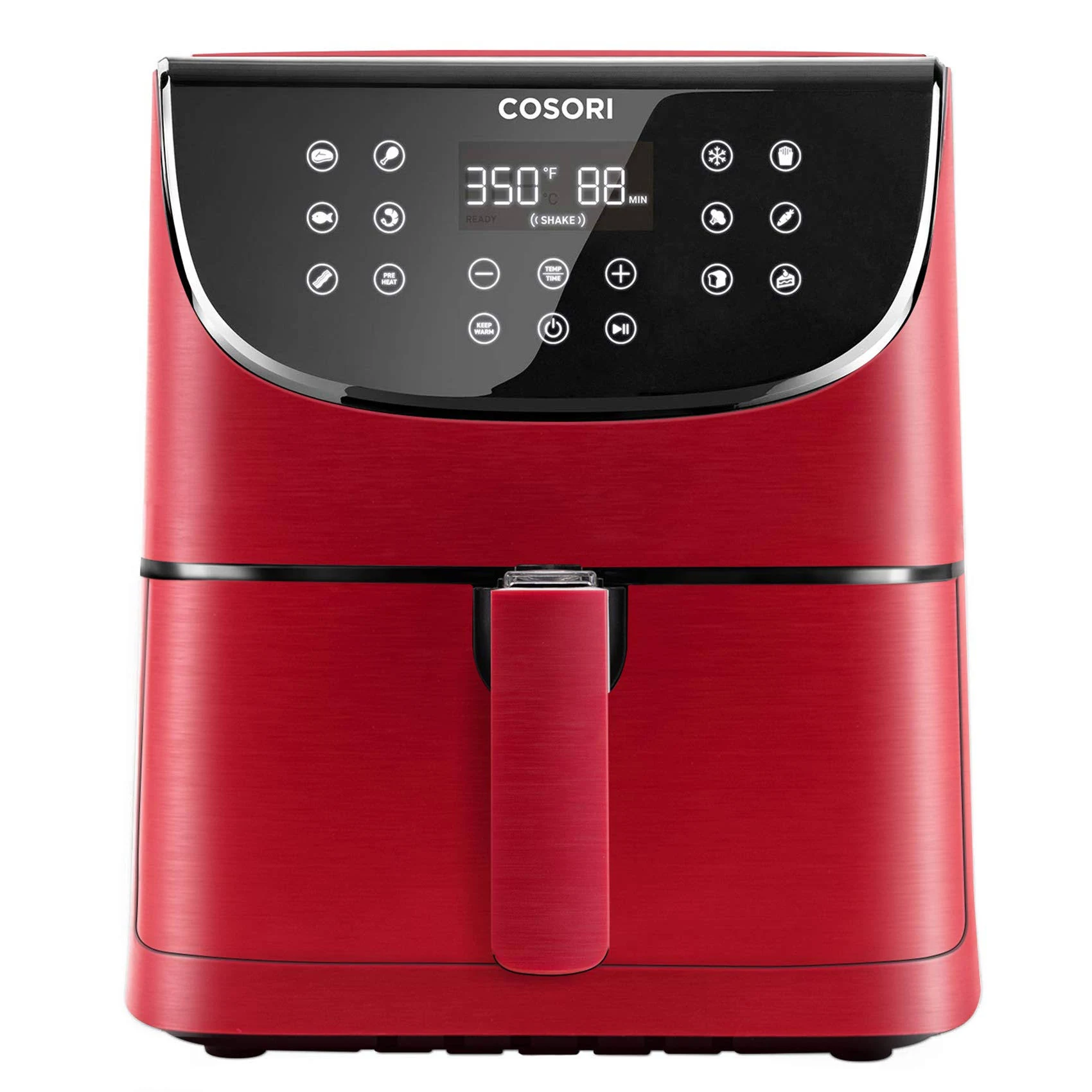 Cosori Air Fryer(100 Recipes, Rack u0026 5 Skewers),5.8QT Electric Hot Air Fryers Oven Oilless Cooker,11 Presets,Preheatu0026 Sh