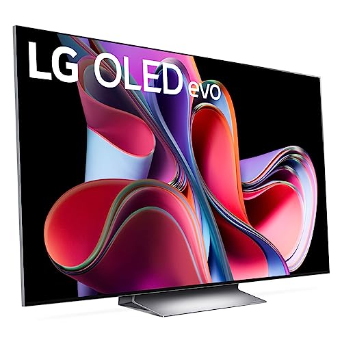 LG OLED evo G3 4K Smart TV 120Hz Bundle GX 3.1 ch High Res Audio Soundbar with Wireless Subwoofer Dolby Atmos (2023 Model)