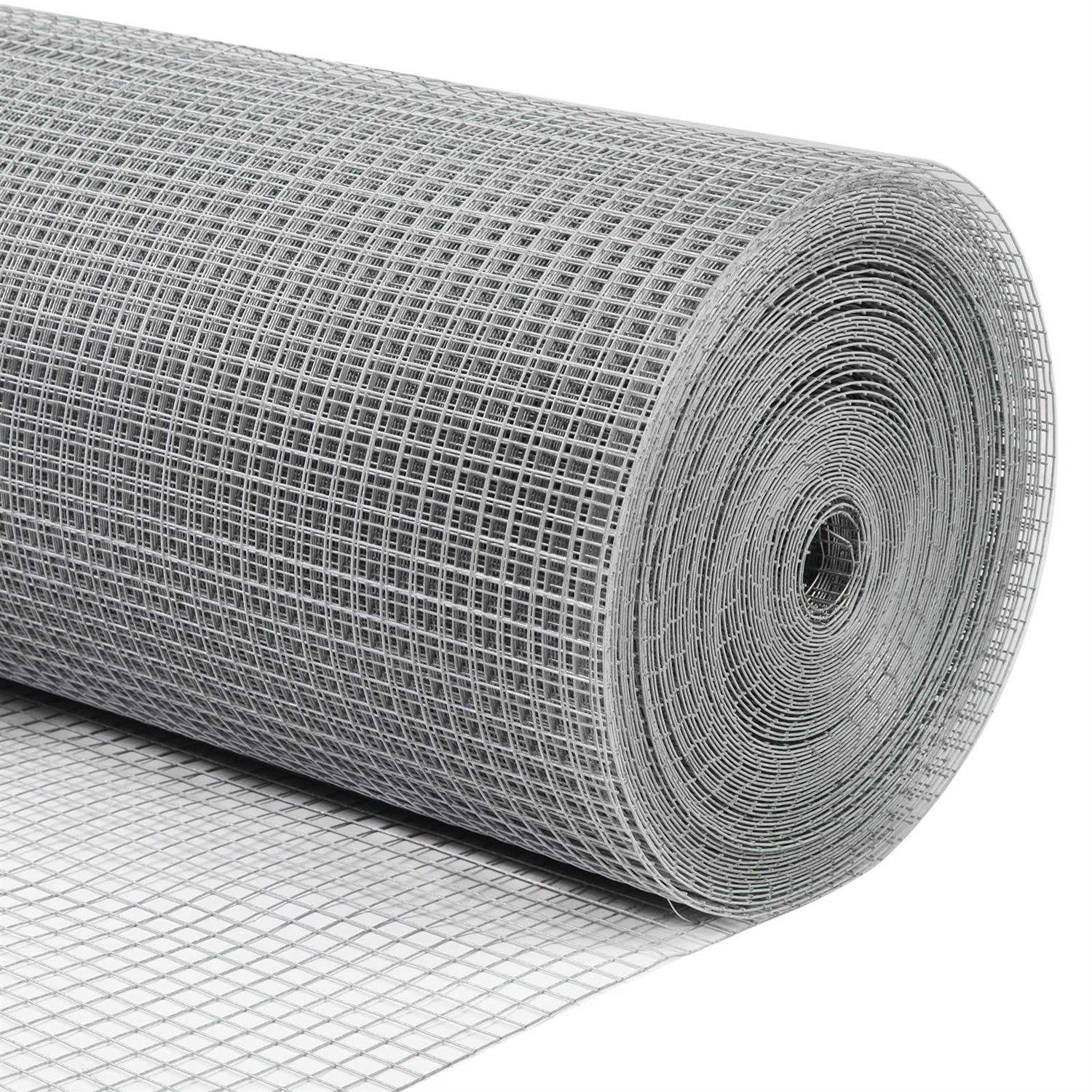 Dwale Hardware Cloth Chicken Wire Mesh Galvanized Wire Mesh 48inx100ft 23 Gauge Heavy Duty Galvanized Wire Fence Chicken Fence for Chicken Poultry Coo - Shop Hardware Tools Online Store
