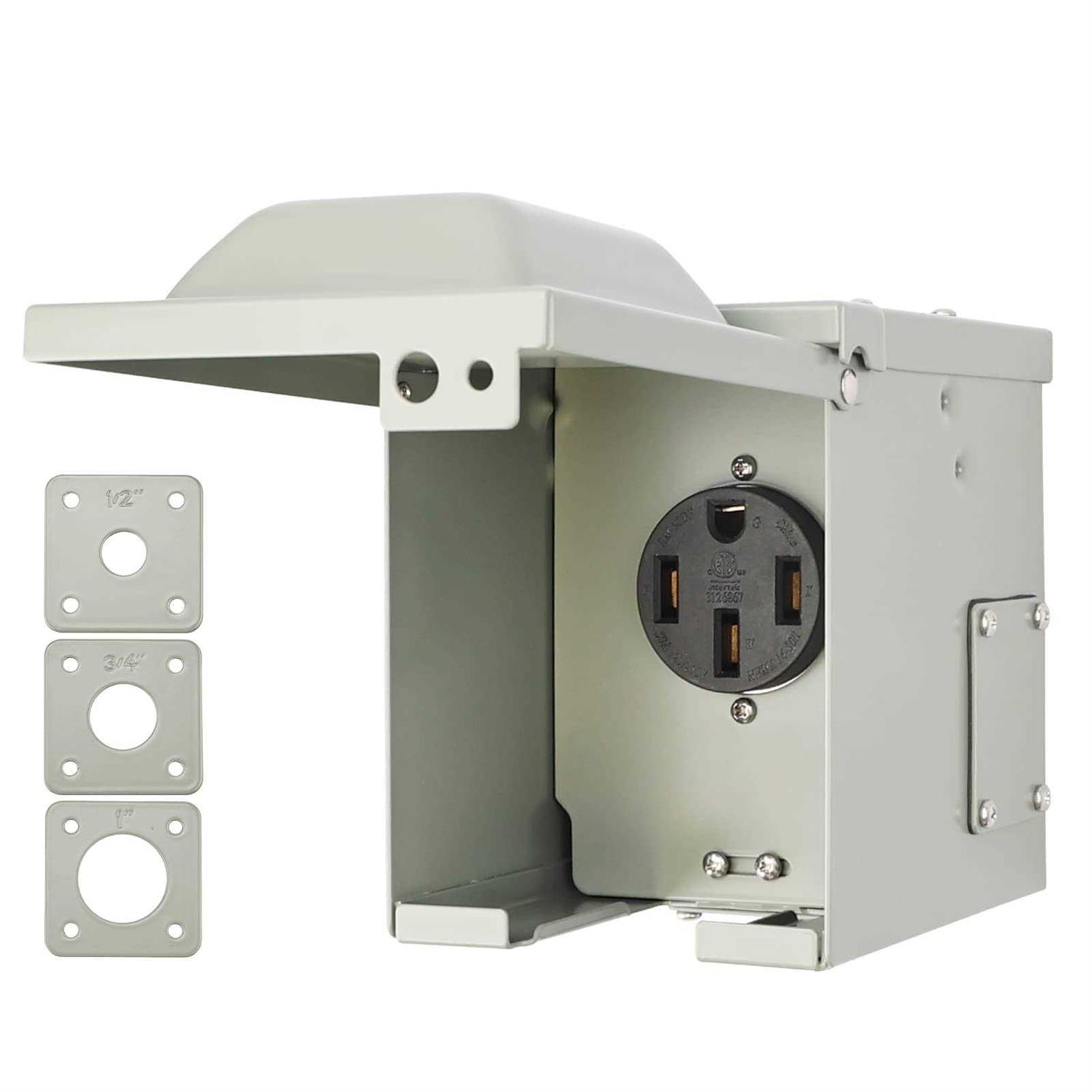 RVGUARD 50 Amp 125/250 Volt RV/EV Power Outlet Box - Shop Hardware Tools Online Store