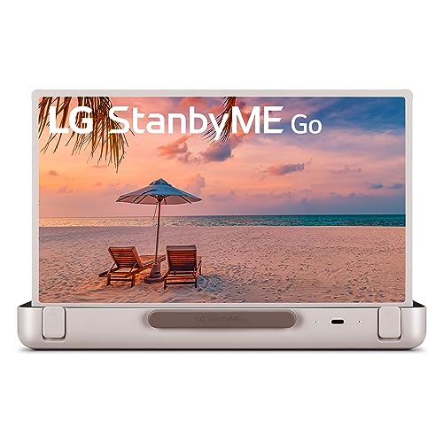 LG 27-Inch StanbyME Go Portable Smart 1080P Touch Screen