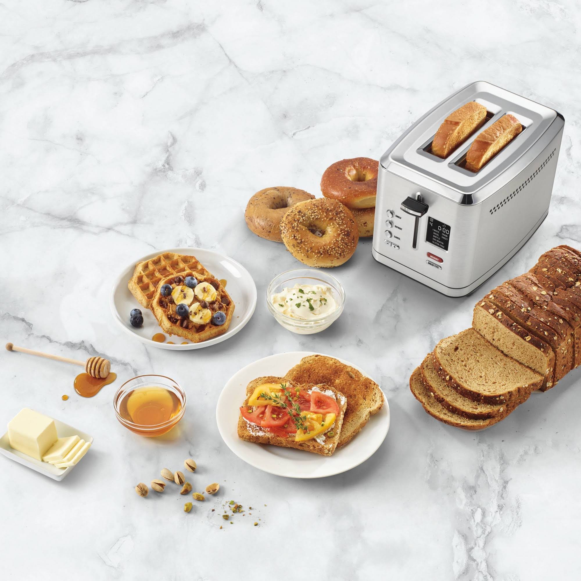 Cuisinart 2-Slice Digital Toaster with MemorySet, Silver