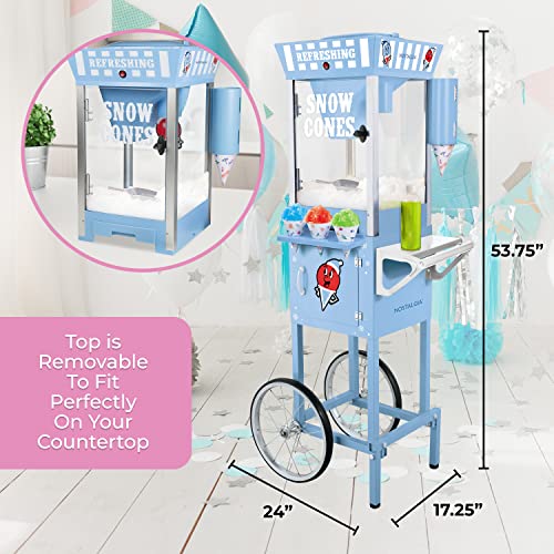 Nostalgia Snow Cone Shaved Ice Machine