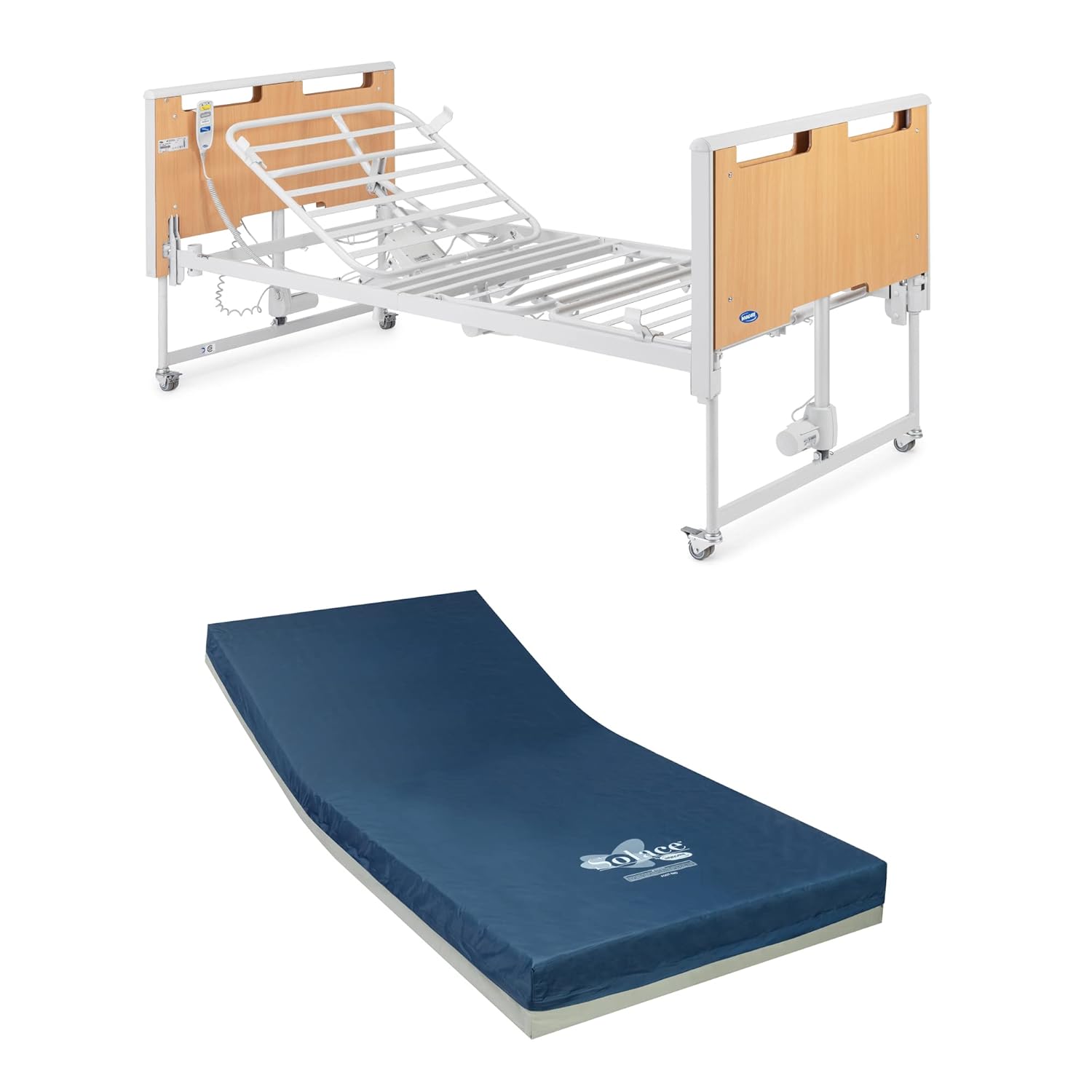 Invacare Etude Homecare Bed | Full-Electric Hospital Bed for Home Use