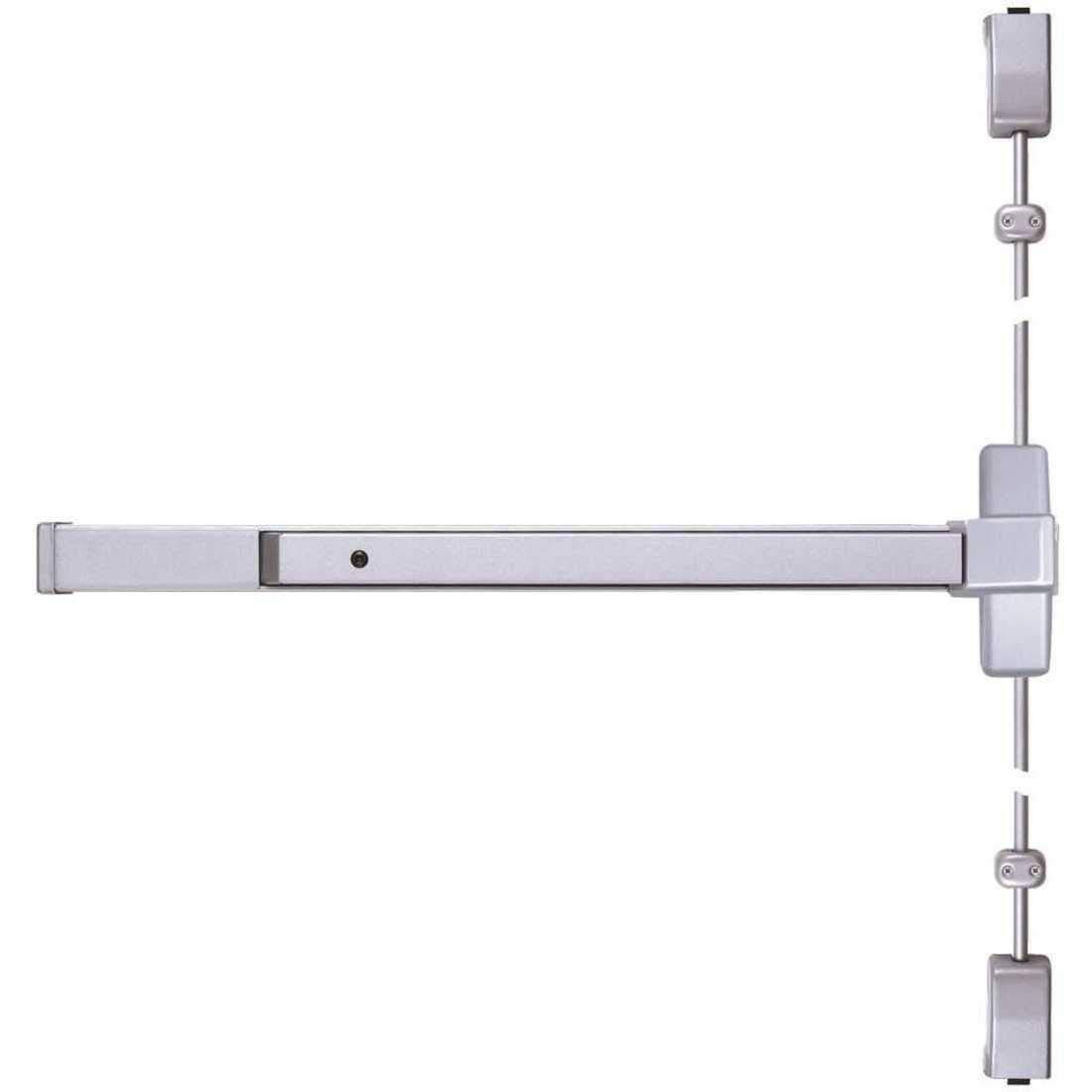 Tell Manufacturing EX100437 8400 Series Grade-1 46 in. D Aluminum Vertical Rod Panic Bar