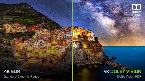 NVIDIA Shield Android TV Pro Streaming Media Player; 4K HDR Movies, Live Sports, Dolby Vision-Atmos, AI-Enhanced upscaling, GeForce Now Cloud Gaming, Google Assistant Built-in, Compatible with Alexa