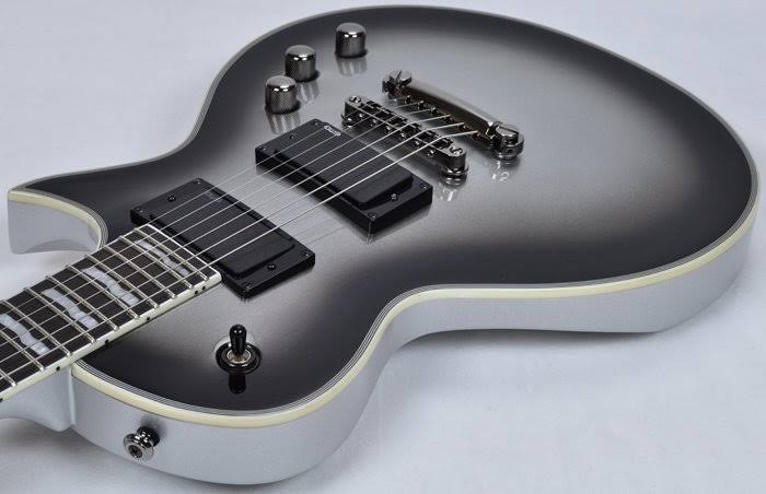 ESP LTD Deluxe EC-1000 Electric Guitar Silver Sunburst