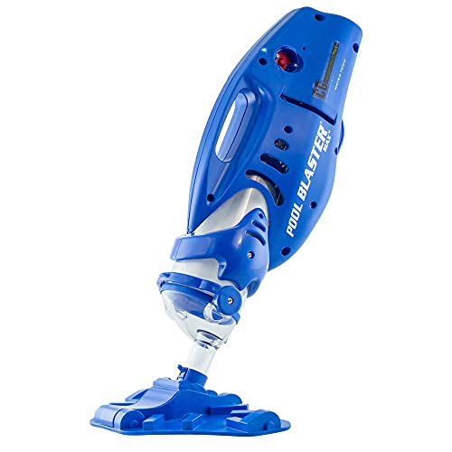 POOL BLASTER Max Cordless Pool Vacuum for Deep Cleaning & Strong Suction, Handheld Rechargeable Swimming Pool Cleaner for Inground and Above Ground Pools, Hoseless Pool Vac by Water Tech