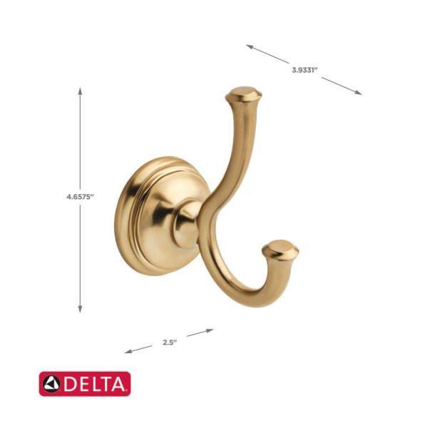 Delta Cassidy 5 Piece Bathroom Hardware Set Finish: Champagne Bronze