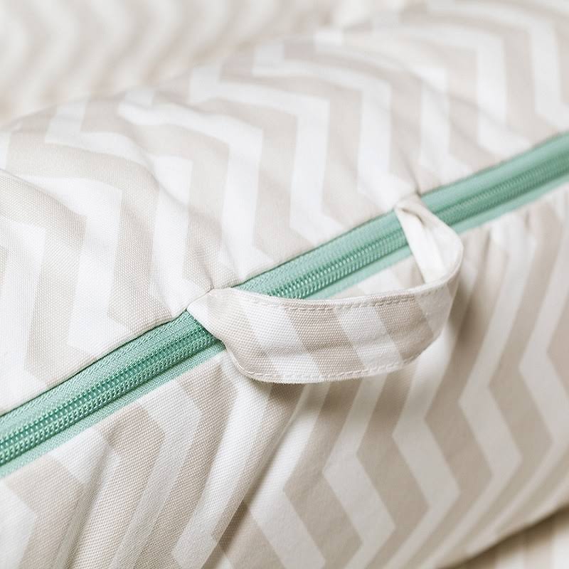 DockATot Grand Cover - Silver Lining (Chevron)