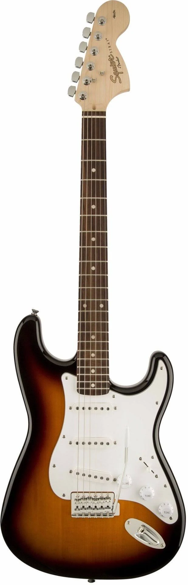 Squier Affinity Series Stratocaster Electric Guitar - Brown Sunburst/Rosewood Fretboard