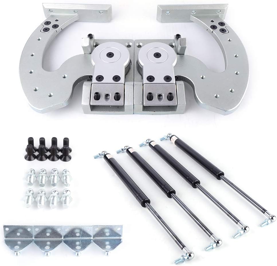 Universal Lambo Door Bolt Kit Vertical Door Hinge Kit Adjustable 90 Degree Most Car Vertical Doors USA STOCK