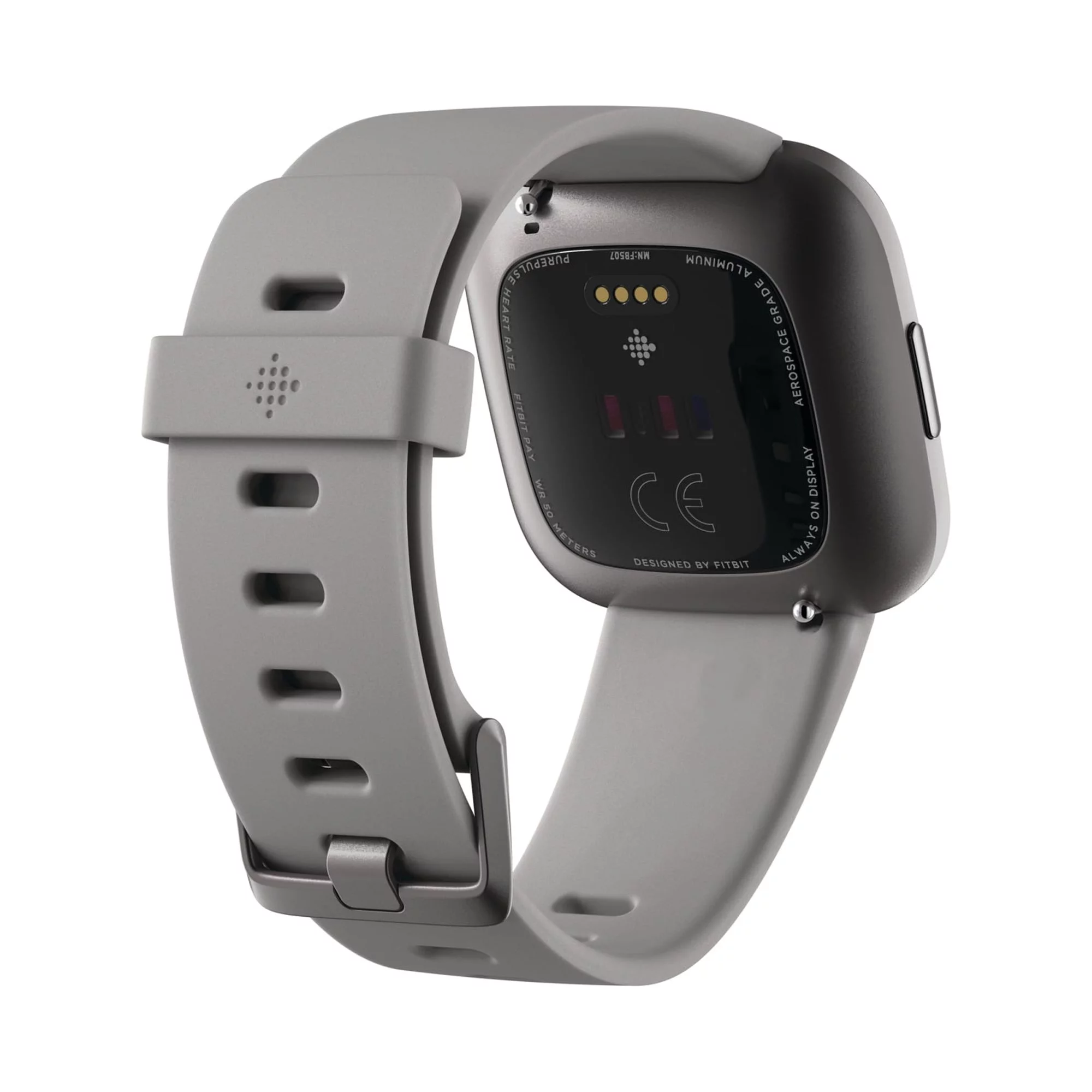 Fitbit Versa 2 Health & Fitness Smartwatch - Stone/Mist Grey Aluminum