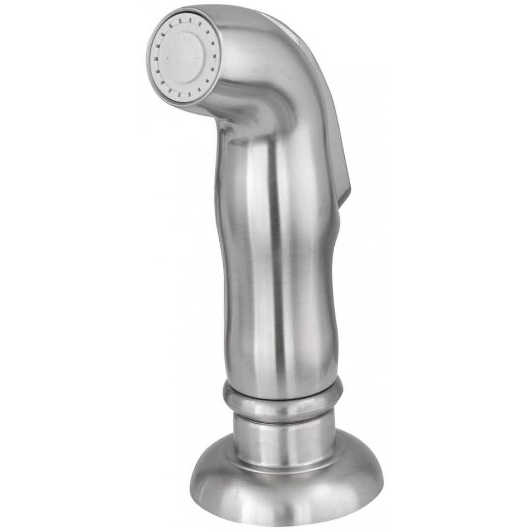 Delta Foundations 2-Handle Standard Kitchen Faucet with Side Sprayer Stainless - Shop Hardware Tools Online Store