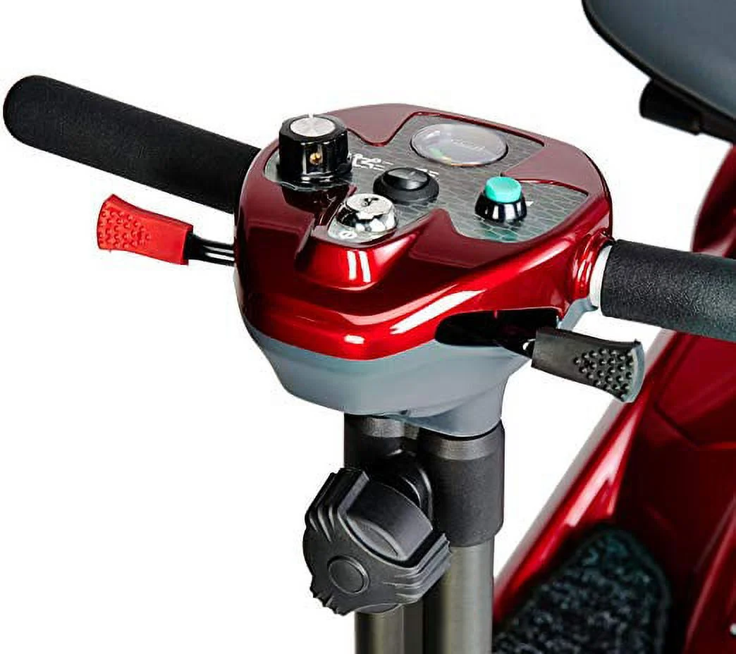 EV Rider Transport Easy Move Folding Mobility Scooter (Purple) - Electric Foldable Scooter