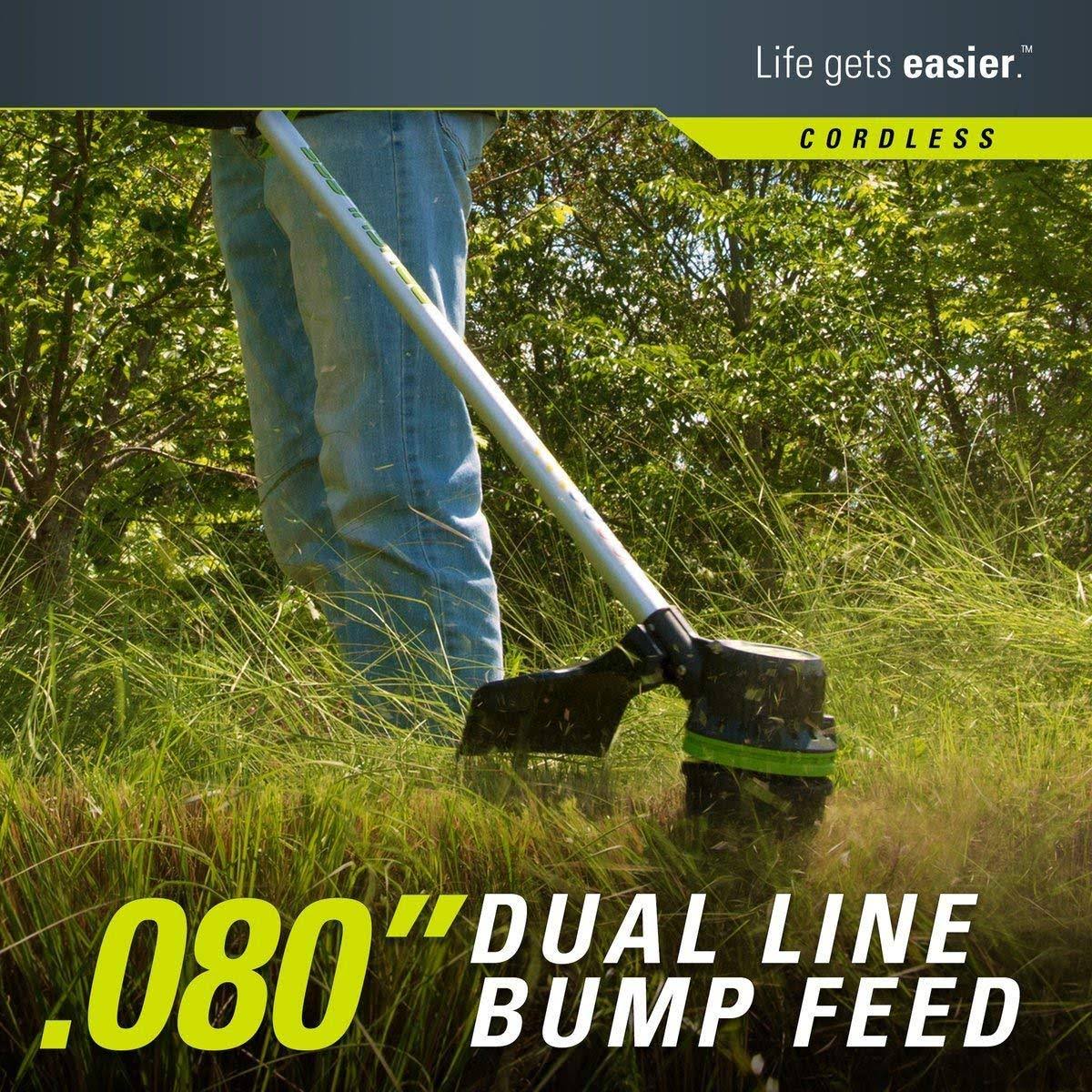 Greenworks Pro 16-inch 80V Cordless String Trimmer, 2.0 ST80L210