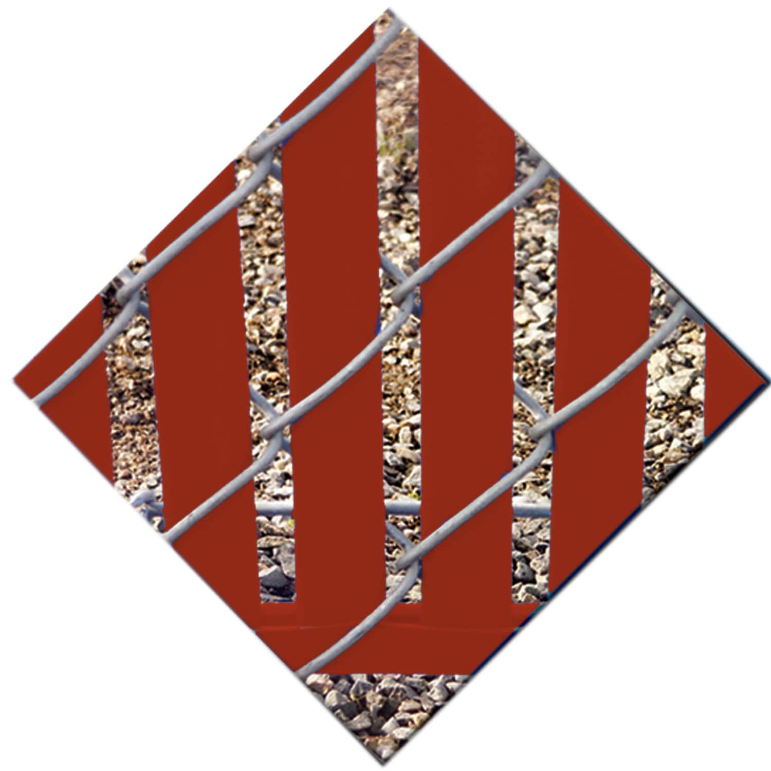 Lowe's 8-ft H x 0.1-in L 78-Pack Redwood Chain Link Fence Privacy Slat | 11984RW - Megean