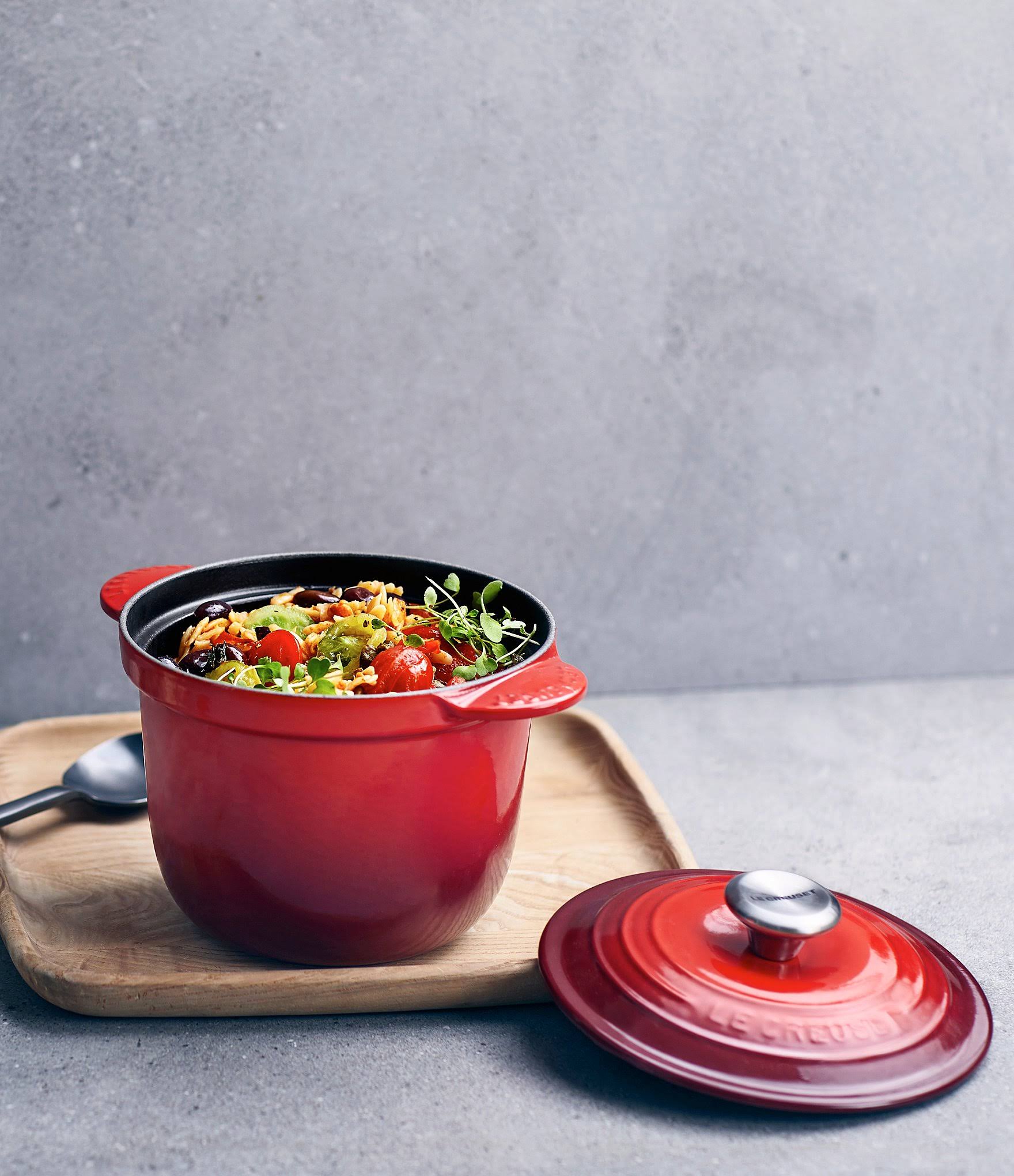 Le Creuset 2.25-Qt. Cast Iron Rice Pot - Meringue