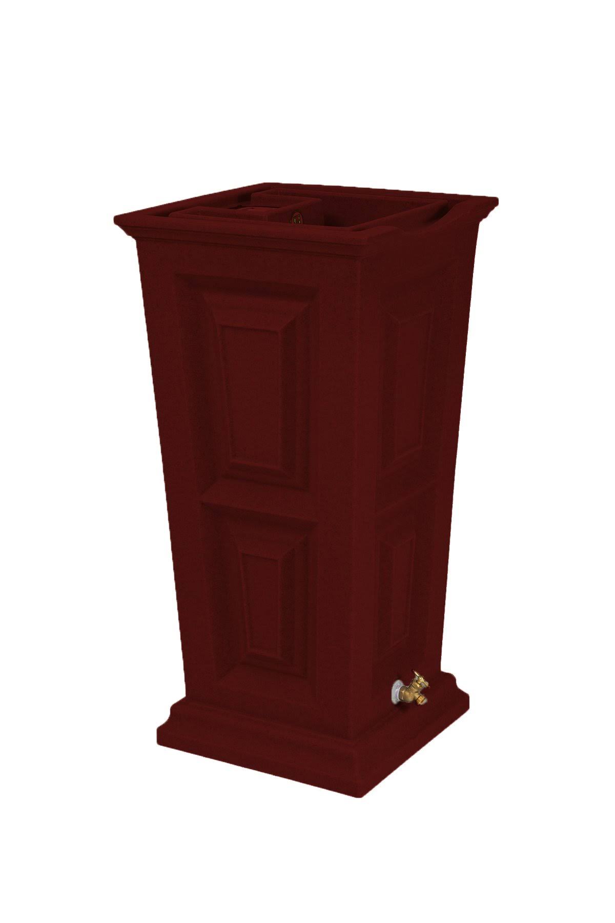 Good Ideas Savannah 45 Gallon Rain Barrel, Light Granite