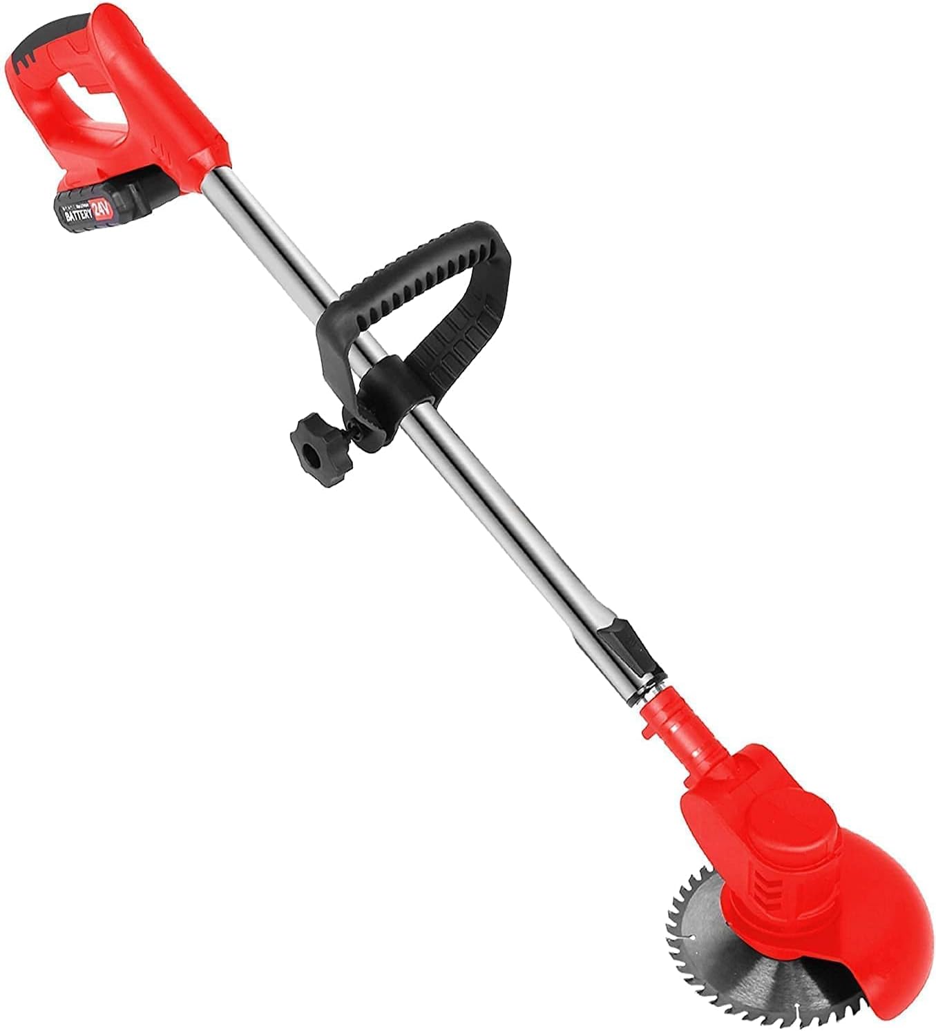Grass Trimmer Cordless | Multi - Functional Garden Tool | Grass Trimmer | Lightweight Weed Cutter Kit Adjustable Height 90-120 cm | Hedge Trimmer 2.0 Ah Battery & Fast Charger 12 V Pack of 2