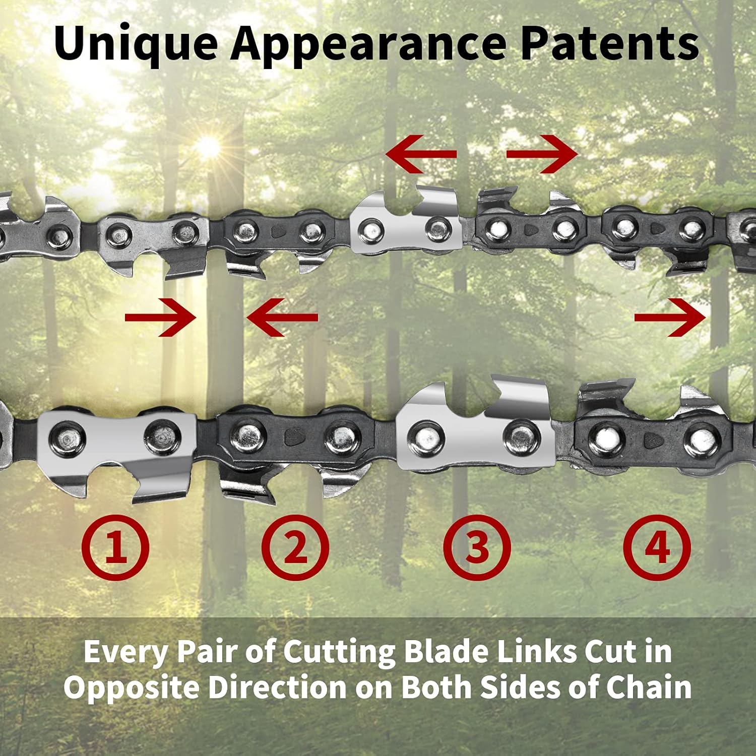 Upgrade 48 Inch High Limb Hand Rope Saw Chain Saw with 44 Feet Rope 62 Bidirectional Sharp Teeth Blades on Both Sides, Folding Pocket Chainsaw for Wood-Cutting, Camping and Field Survival Gear