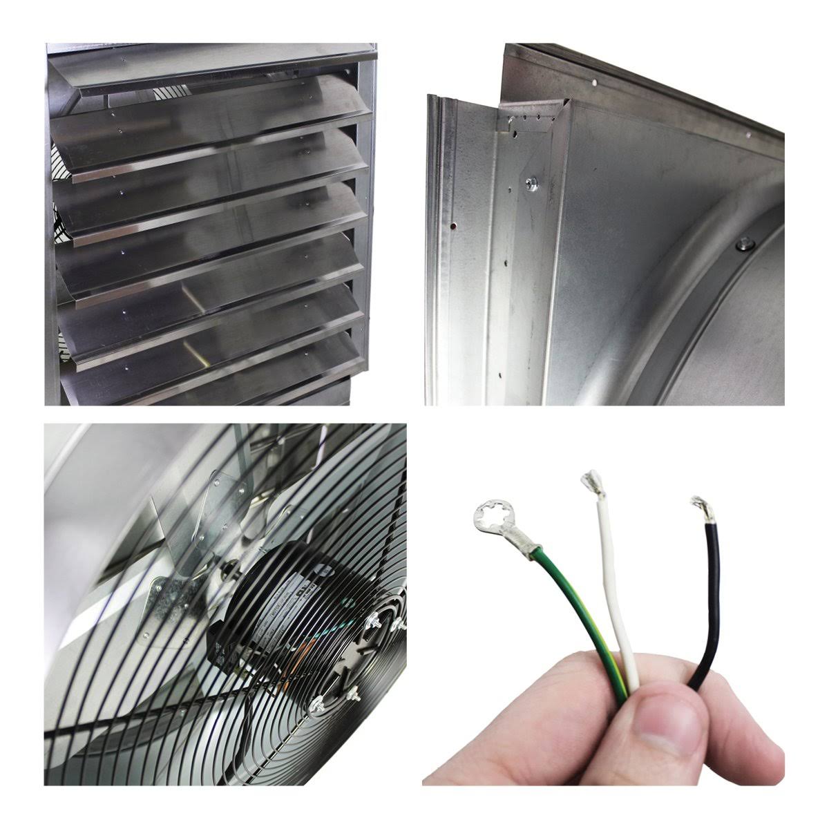 Maxxair IF24UPS 24-in Heavy Duty Exhaust Fan