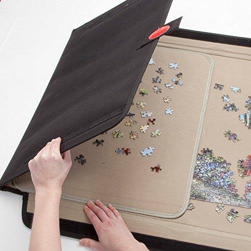 Bits and Pieces 1000 Piece Puzzle Caddy-Porta-Puzzle Jigsaw Caddy Accessory Table