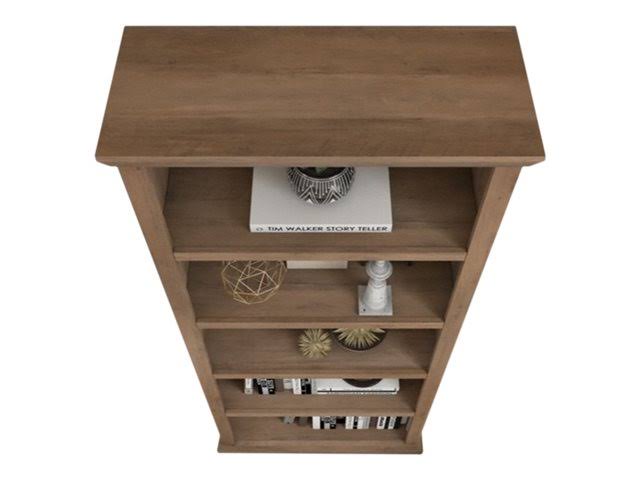 Bush Furniture Yorktown Tall 5 Shelf Bookcase, Reclaimed Pine